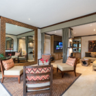 Villa Imogiri Indoor Seating Area with Mirror | Ubud, Bali