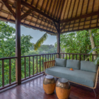 Villa Imogiri Bedroom One Balcony with Seating Area | Ubud, Bali