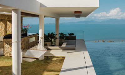 Grand Blue View Estate Villa Blue View Pool Side Living Area | Bang Por, Koh Samui