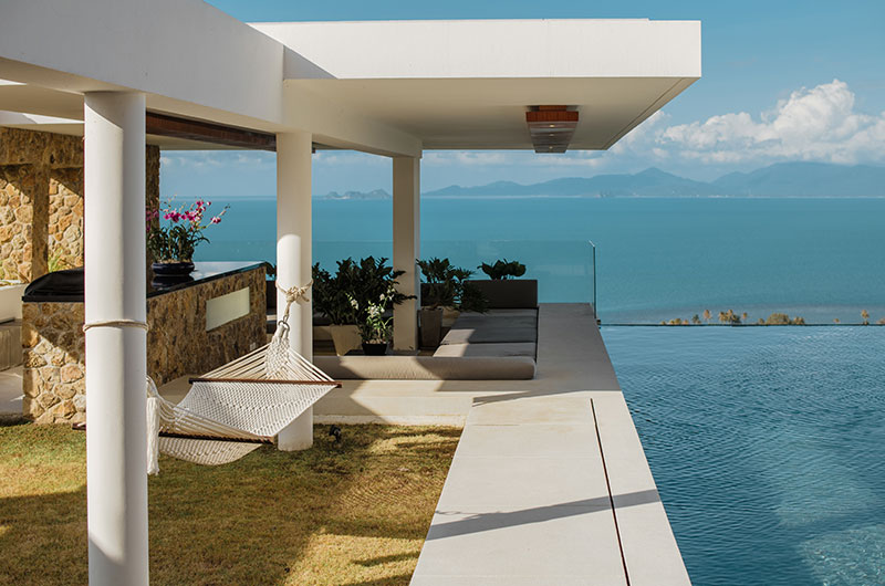 Grand Blue View Estate Villa Blue View Pool Side Living Area | Bang Por, Koh Samui