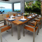 Grand Blue View Estate Villa Blue View Dining Area with View | Bang Por, Koh Samui