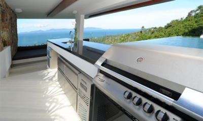 Grand Blue View Estate Villa Blue View Pool Side Kitchen | Bang Por, Koh Samui