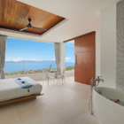 Grand Blue View Estate Villa Blue View Bedroom Two with Sea View | Bang Por, Koh Samui