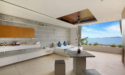 Grand Blue View Estate Villa Blue View Bedroom Two with View | Bang Por, Koh Samui
