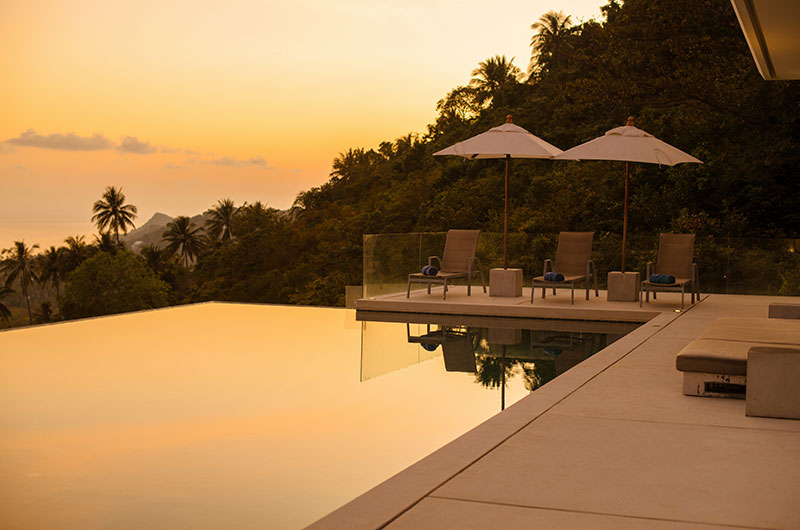 Grand Blue View Estate Villa Blue View Pool with Sunset View | Bang Por, Koh Samui