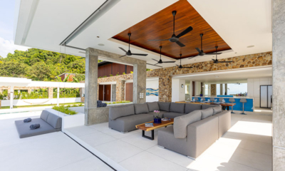 Grand Blue View Estate Villa Blue View Luxe Living Area | Bang Por, Koh Samui