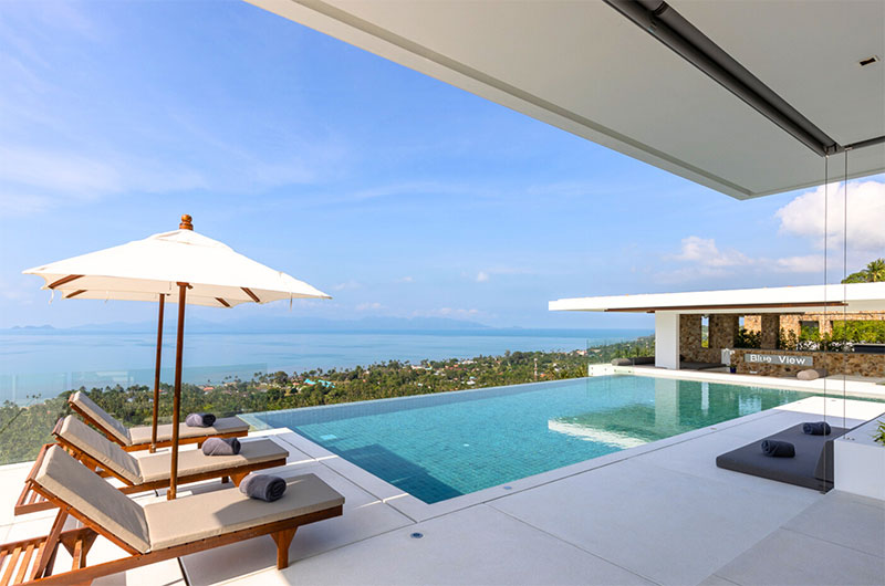 Grand Blue View Estate Villa Blue View Luxe Pool Side Loungers | Bang Por, Koh Samui