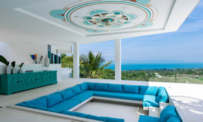 Villa Murano Open Plan Seating Area | Bang Por, Koh Samui