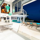 Villa Murano Open Plan Area at Night | Bang Por, Koh Samui