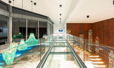 Villa Murano Up Stairs Glass Pathway | Bang Por, Koh Samui