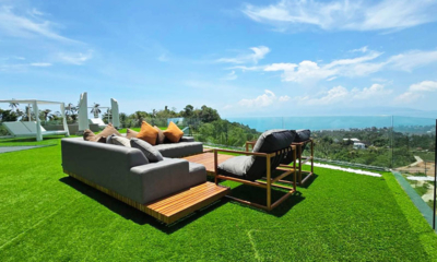 Villa Murano Bedroom One Balcony and View | Bang Por, Koh Samui