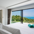 Villa Murano Bedroom Two with Sea View | Bang Por, Koh Samui