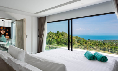 Villa Murano Bedroom Two with Sea View | Bang Por, Koh Samui