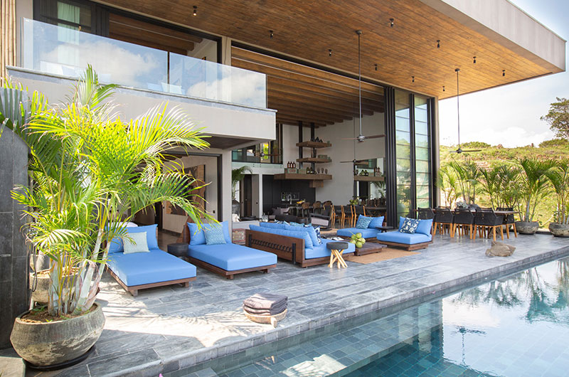 Villa Sierra Pool Side Lounge Area | Choeng Mon, Koh Samui