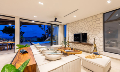 Villa Vida Samui Living Area with TV | Chaweng, Koh Samui