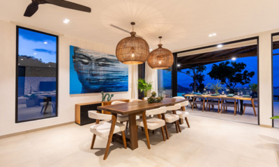 Villa Vida Samui Indoor Dining Area with View | Chaweng, Koh Samui
