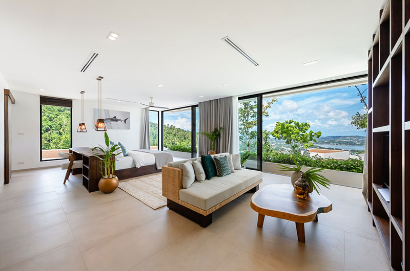 Villa Vida Samui Bedroom One with Sofa | Chaweng, Koh Samui