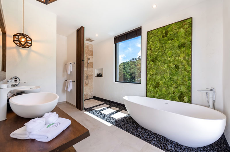 Villa Vida Samui Bathroom One with Bathtub | Chaweng, Koh Samui