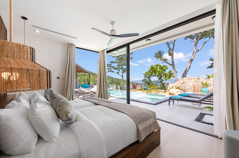 Villa Vida Samui Bedroom Three with View | Chaweng, Koh Samui
