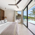 Villa Vida Samui Bedroom Three with Twin Beds and View | Chaweng, Koh Samui