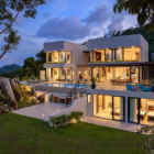 Villa Vida Samui Exterior at Night | Chaweng, Koh Samui