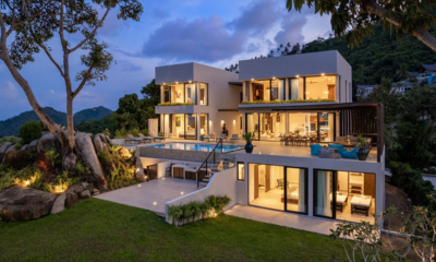 Villa Vida Samui Exterior at Night | Chaweng, Koh Samui