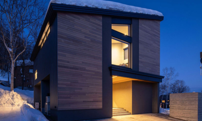 Hakukin Outdoor Area at Night | Hirafu, Niseko