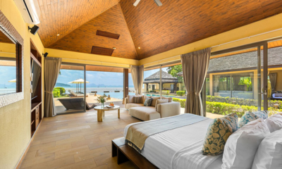 Villa Sai Tai Bedroom Two with Sofa and View | Taling Ngam, Koh Samui