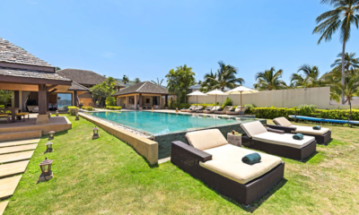 Villa Sai Tai Pool Side Reclining Sun Loungers | Taling Ngam, Koh Samui