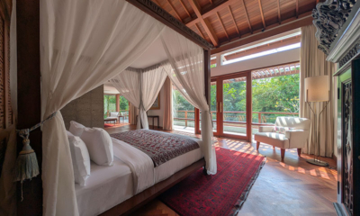 Jeeva Tirta Bedroom One with Seating Area and View | Batubelig, Bali