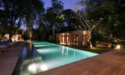 Jeeva Tirta Pool at Night | Batubelig, Bali