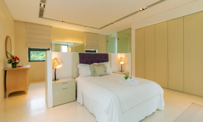 Villa Amarasara Bedroom One with Side Lamps | Cape Yamu, Phuket
