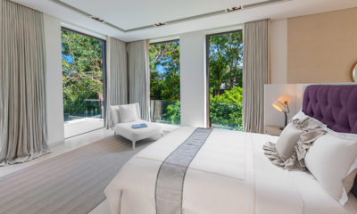 Villa Amarasara Bedroom One with Seating Area and View | Cape Yamu, Phuket