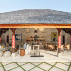 The Suaka Baliaga Pool Side Living and Dining Area | Batubelig, Bali