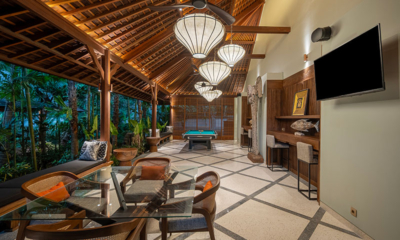 The Suaka Baliaga Lounge and Billiard Table Area | Batubelig, Bali
