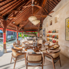 The Suaka Baliaga Dining Area with View | Batubelig, Bali