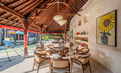 The Suaka Baliaga Dining Area with View | Batubelig, Bali