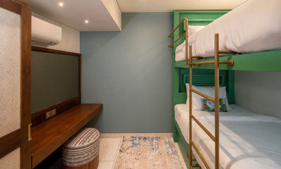 The Suaka Baliaga Bedroom Three Bunk Bed | Batubelig, Bali