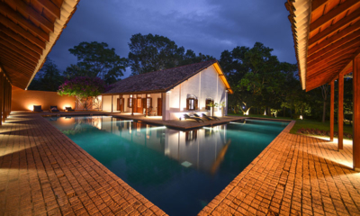 Maya Tangalle Swimming Pool at Night | Tangalle, Sri Lanka
