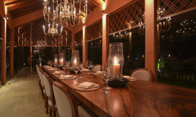 Maya Tangalle Dining Area at Night | Tangalle, Sri Lanka