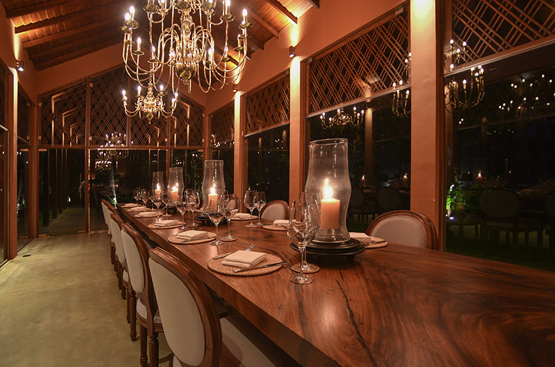 Maya Tangalle Dining Area at Night | Tangalle, Sri Lanka