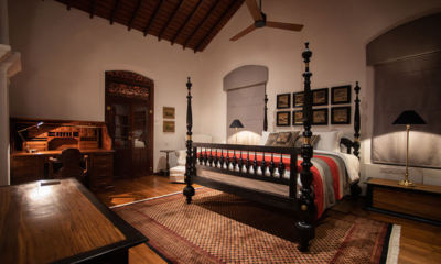 Maya Tangalle Bedroom One with Side Lamps | Tangalle, Sri Lanka