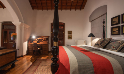 Maya Tangalle Bedroom One with Four Poster Bed | Tangalle, Sri Lanka