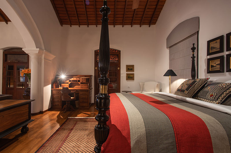 Maya Tangalle Bedroom One with Four Poster Bed | Tangalle, Sri Lanka
