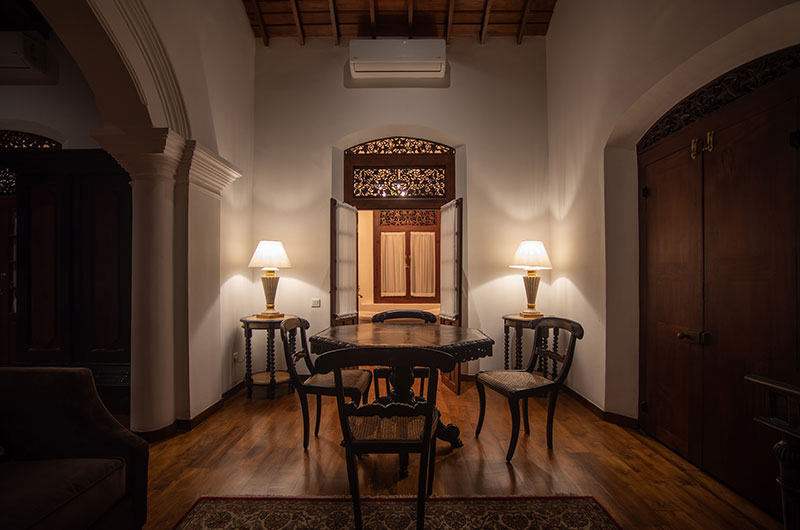 Maya Tangalle Bedroom One with Seating Area | Tangalle, Sri Lanka