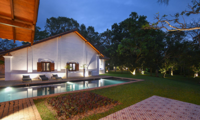 Maya Tangalle Gardens and Pool at Night | Tangalle, Sri Lanka