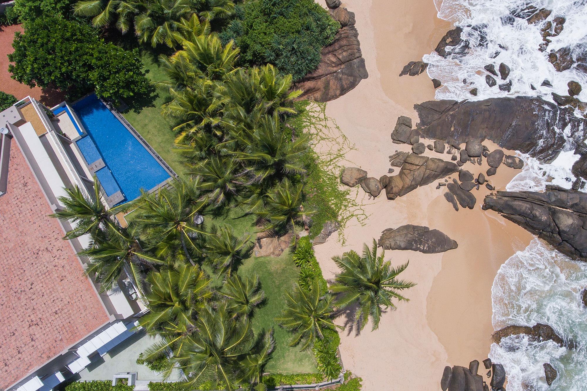 Sri Lanka The Sandals Ariel View