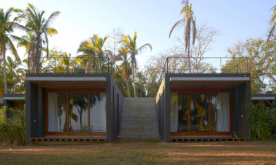 Horizon Bedroom View from Outside with Trees | Dickwella, Sri Lanka