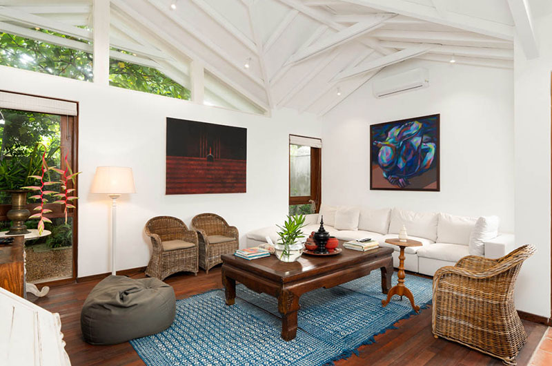 Victoria Villa Indoor Lounge | Talpe, Sri Lanka