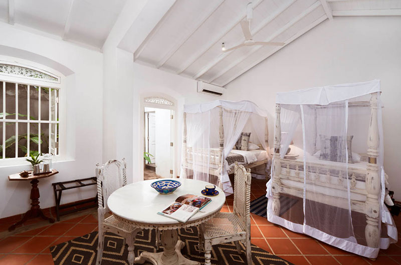 Victoria Villa Bedroom Five with Twin Beds | Talpe, Sri Lanka